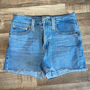 Levi’s High Rise Shorts